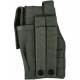 Tactical Hip Holster (w/Mag Pouch) (OD), Manufactured by Kombat UK, this MOLLE hip holster is designed to carry most pistols, as well as a spare magazine